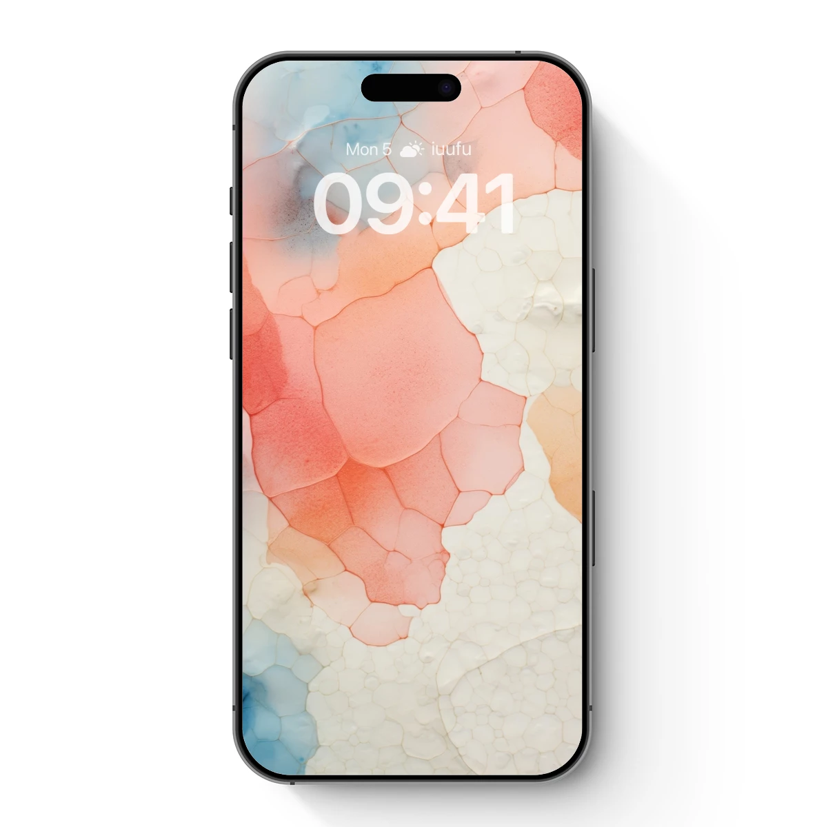 Abstract Mosaic Symphony: Colorful Cracked Patterns