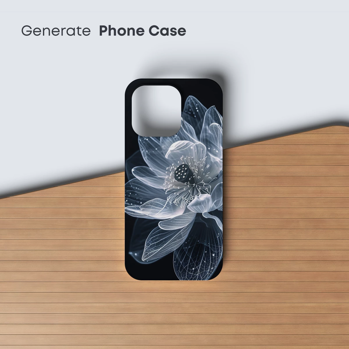 Ethereal Lotus Bloom: X-Ray Vision Artistry - Image 3