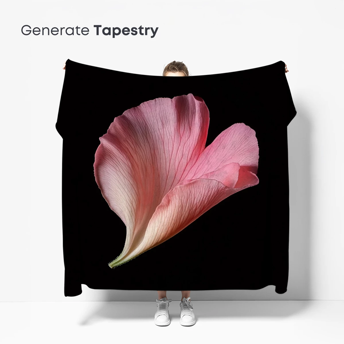 Ethereal Petal Whisper: Soft Pink Elegance - Image 5