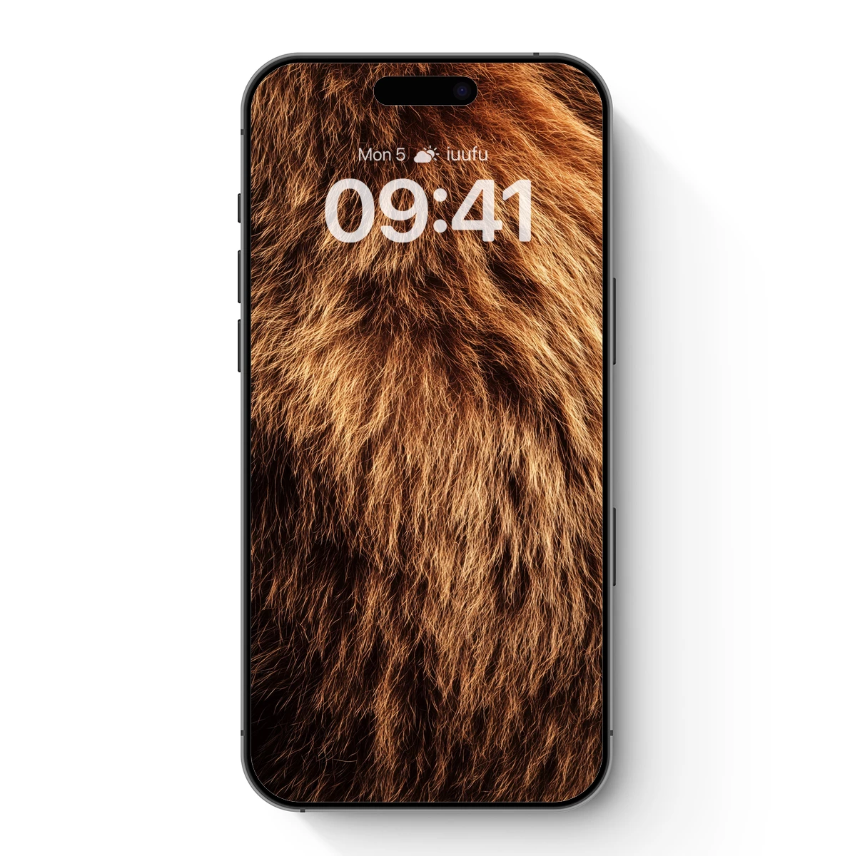 Golden Fur Symphony: Textured Elegance