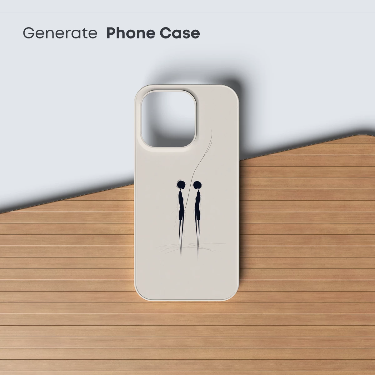 Ethereal Figures in Minimalist Harmony - Image 3