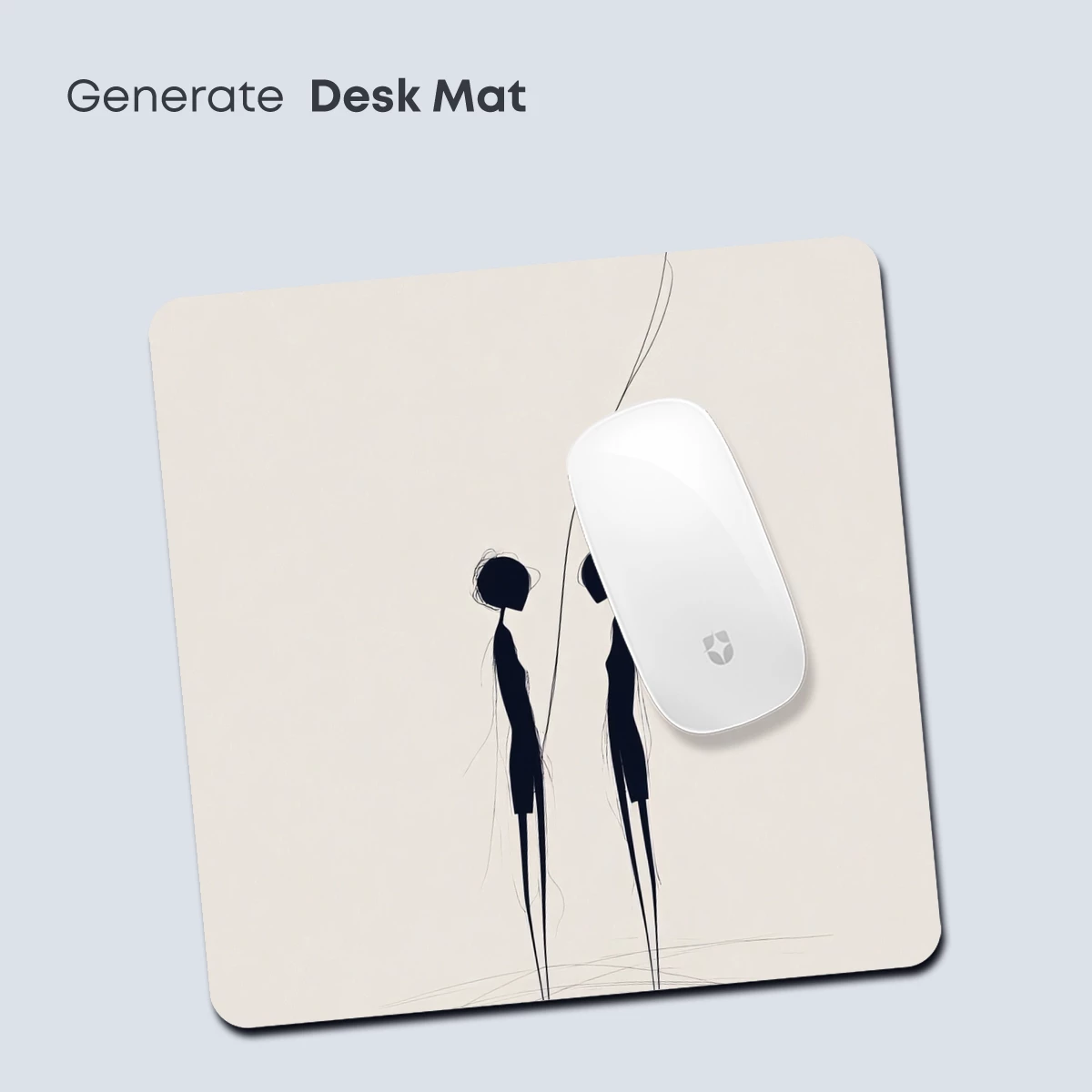 Ethereal Figures in Minimalist Harmony - Image 4