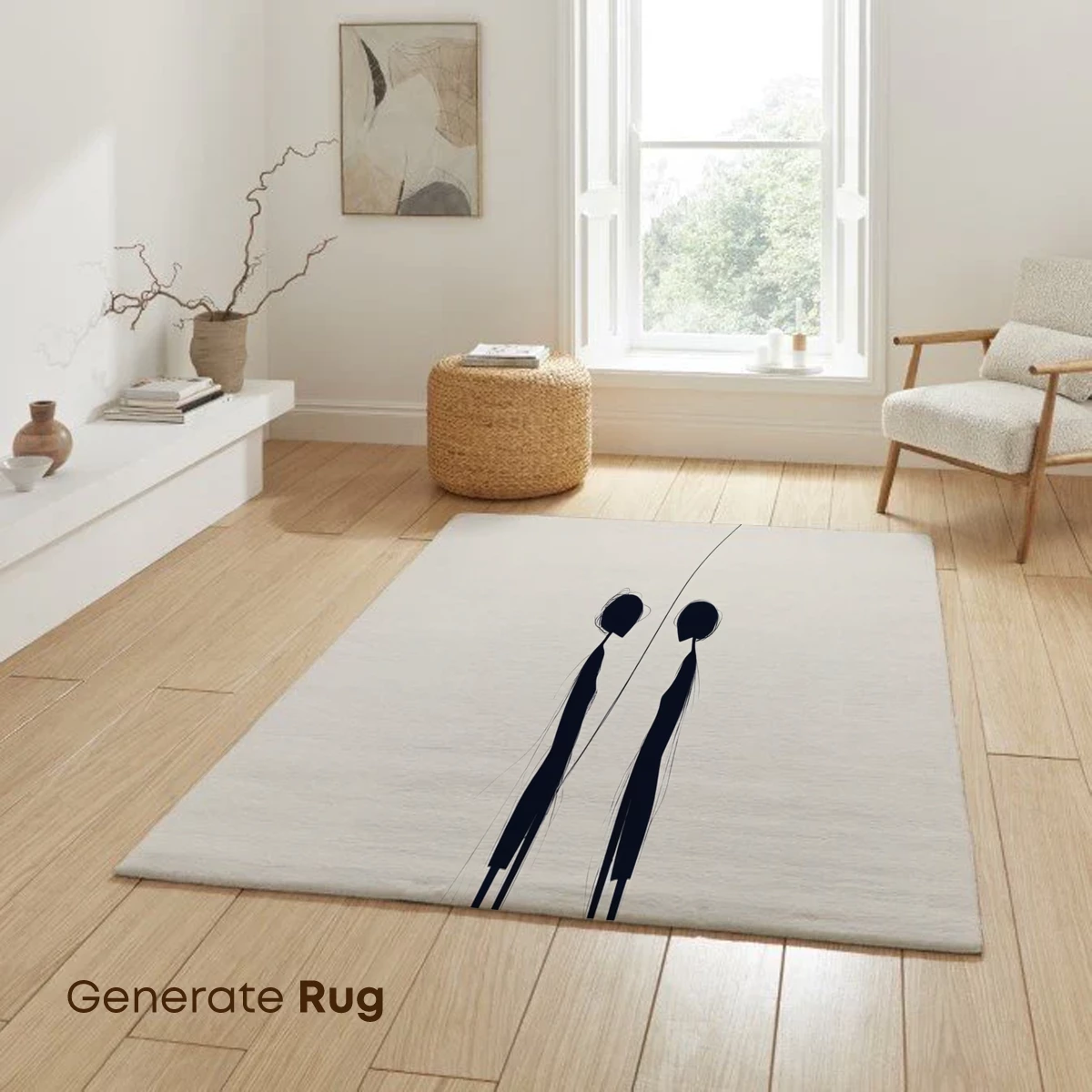 Ethereal Figures in Minimalist Harmony - Image 6