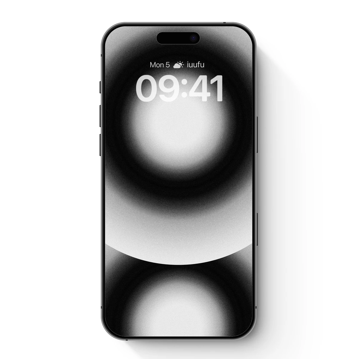 Eclipse of Light: Abstract Grayscale Circles