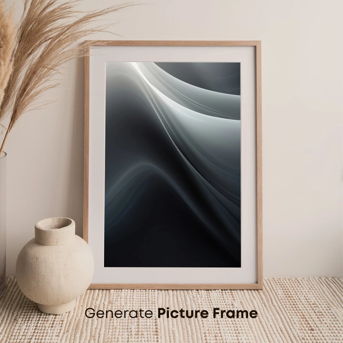 Ethereal Silk Waves: A Dance of Light and Shadow - Image 7