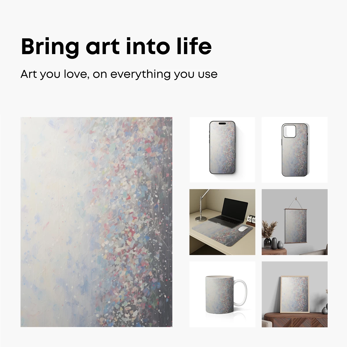 Confetti Cascade: Abstract Festivity in Motion - Image 2