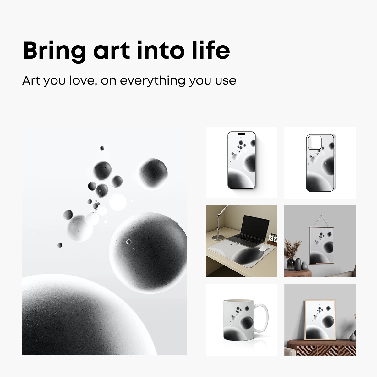 Monochromatic Spheres: A Study in Depth and Shadow