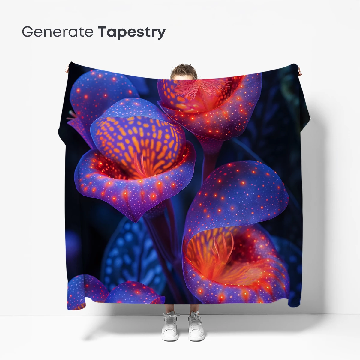 Cosmic Calla Lilies: Glowing Floral Constellations - Image 5