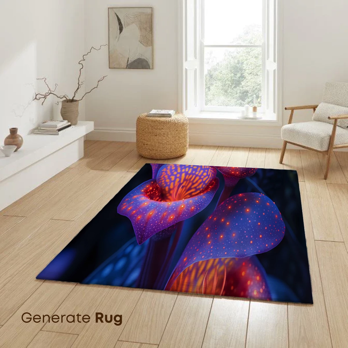 Cosmic Calla Lilies: Glowing Floral Constellations - Image 6