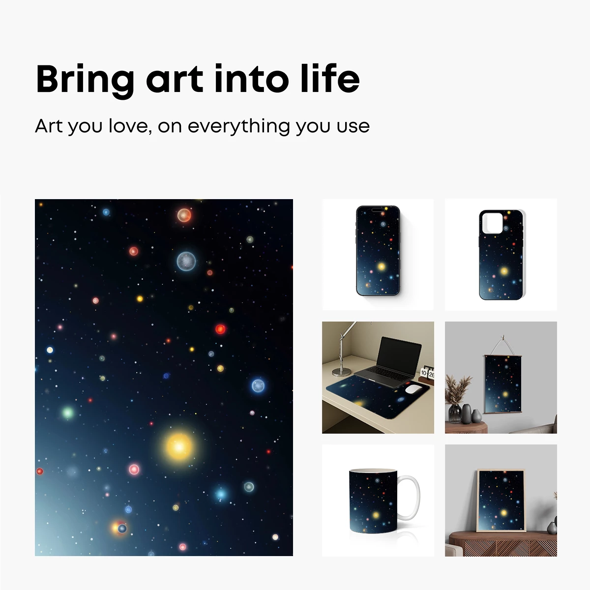 Cosmic Symphony: A Celestial Dance of Stars and Planets - Image 2