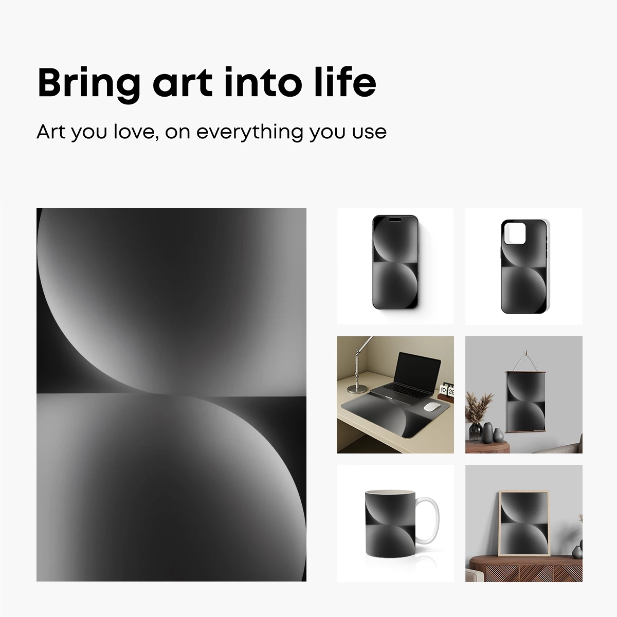 Eclipse of Shadows: Abstract Spheres in Harmony - Image 2