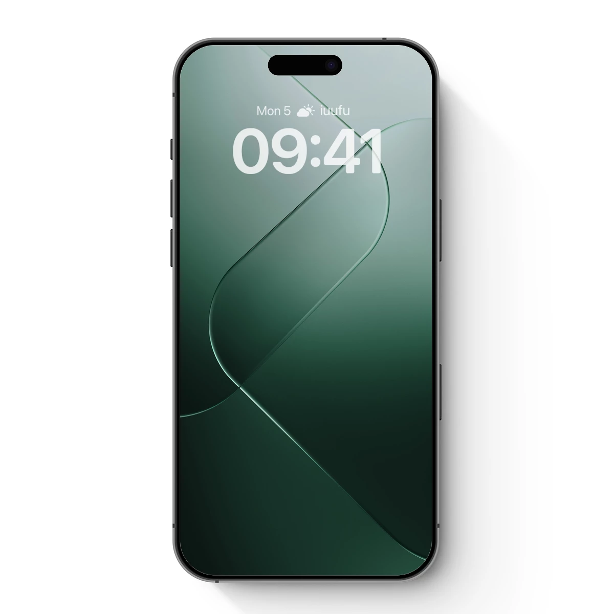 Ethereal Green Curves: A Digital Zen
