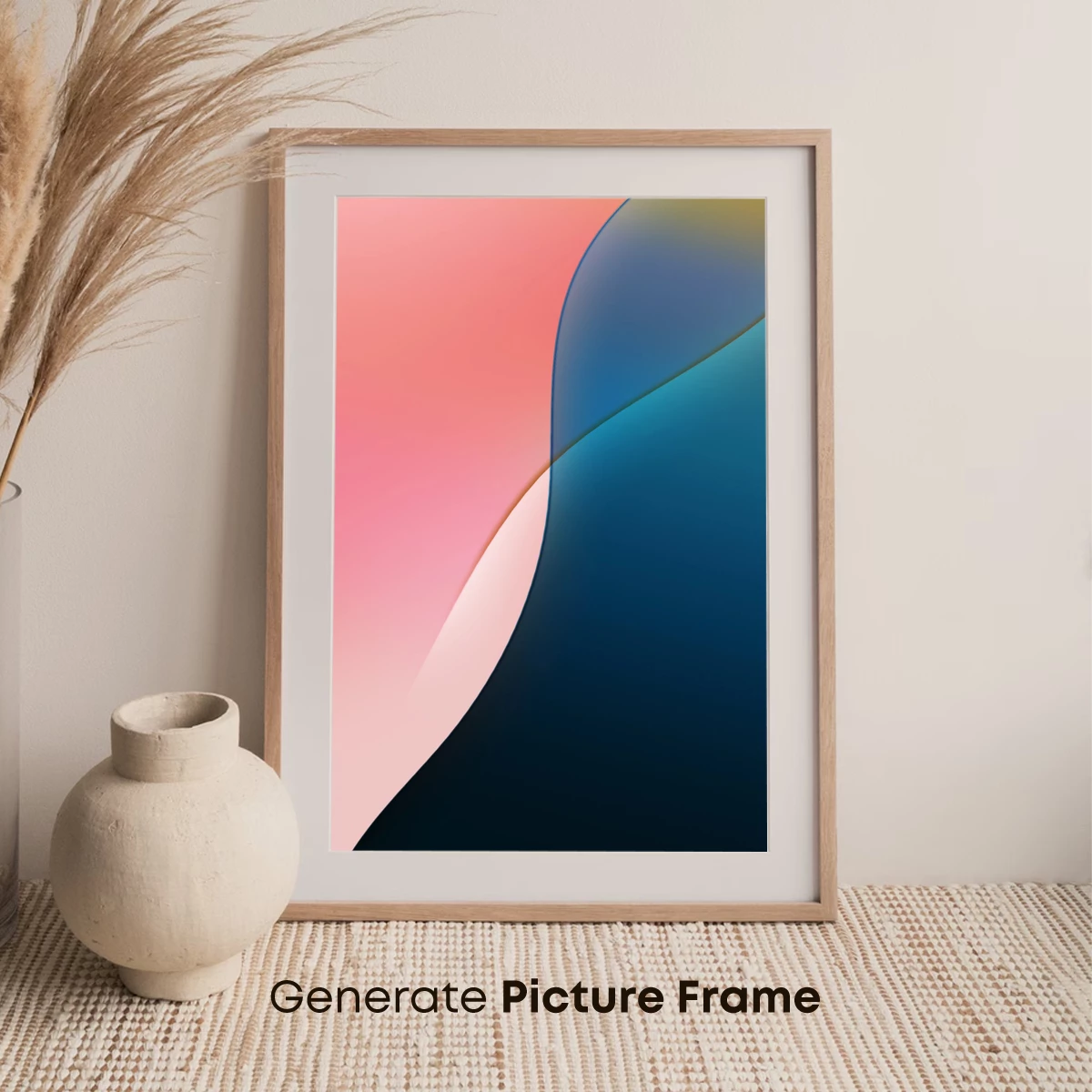 Fluid Gradient Elegance: Abstract Curves in Harmony - Image 7