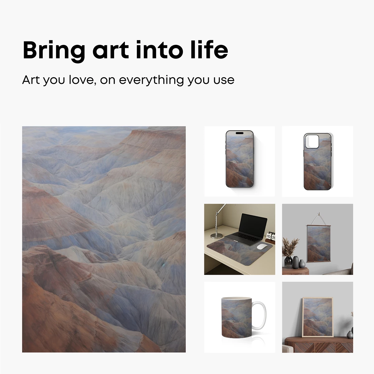 Eternal Canyons: A Symphony of Earth Tones - Image 2