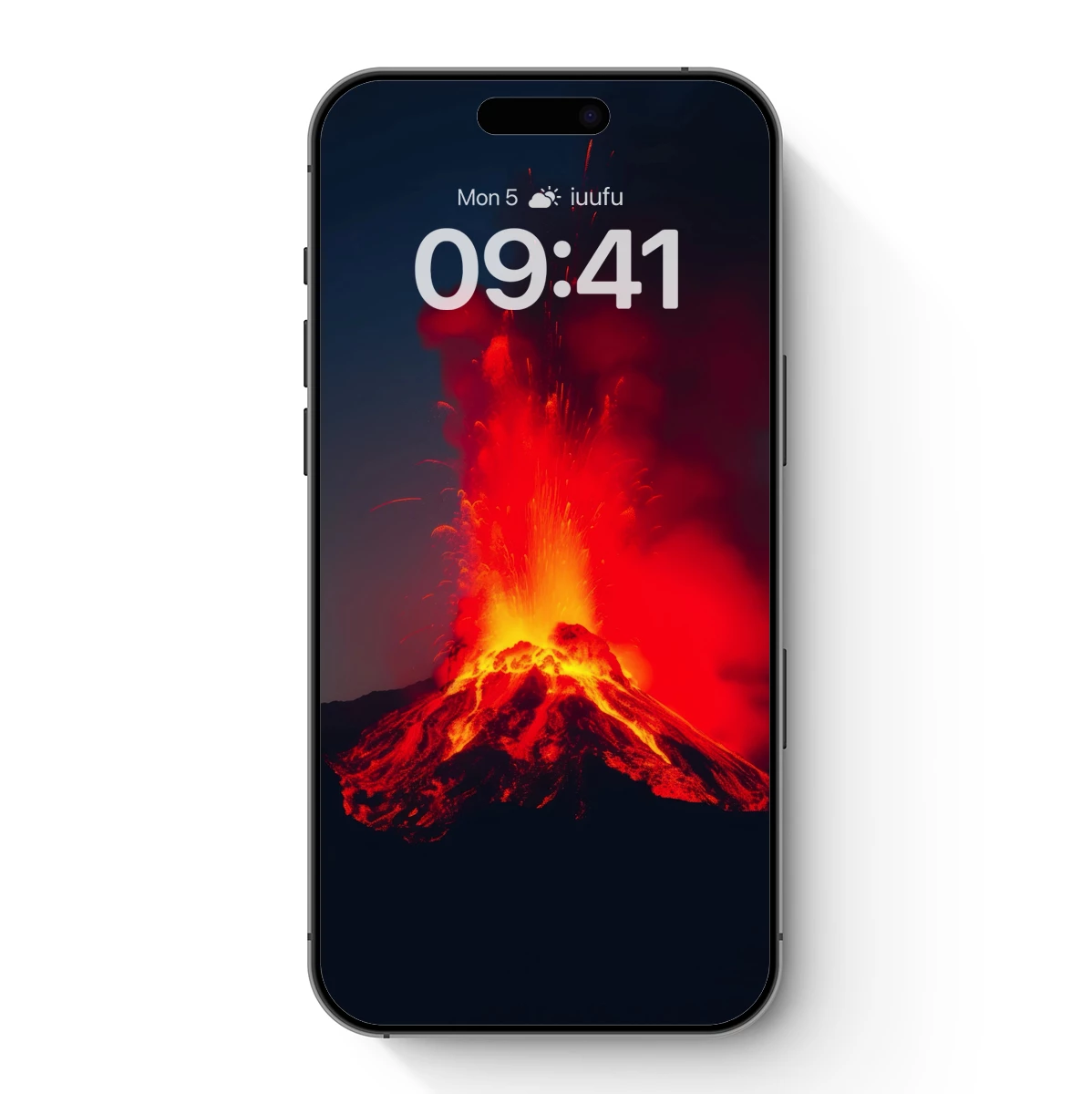 Erupting Inferno: Volcanic Fury at Night