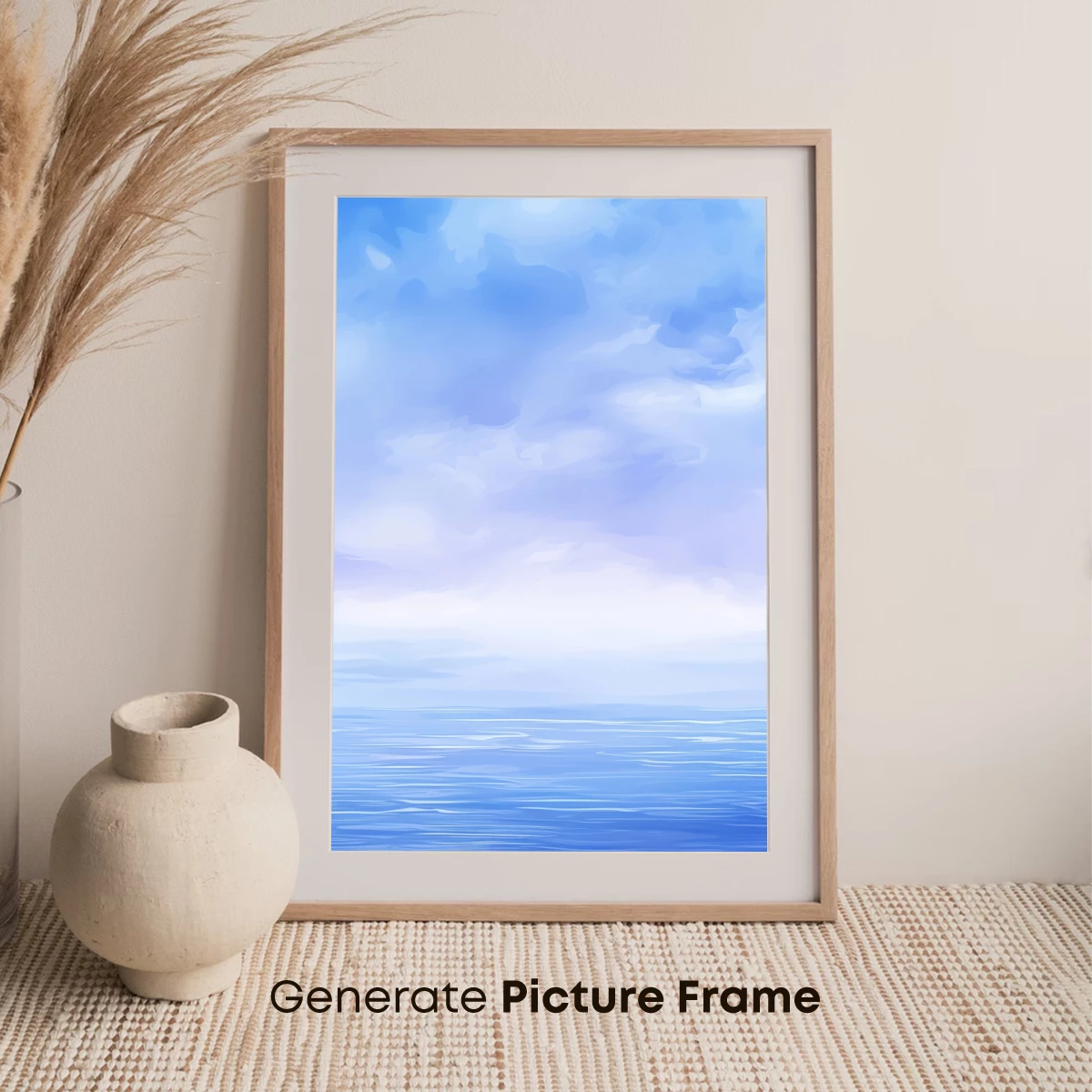 Ethereal Horizon: Serene Sea Meets Sky - Image 7