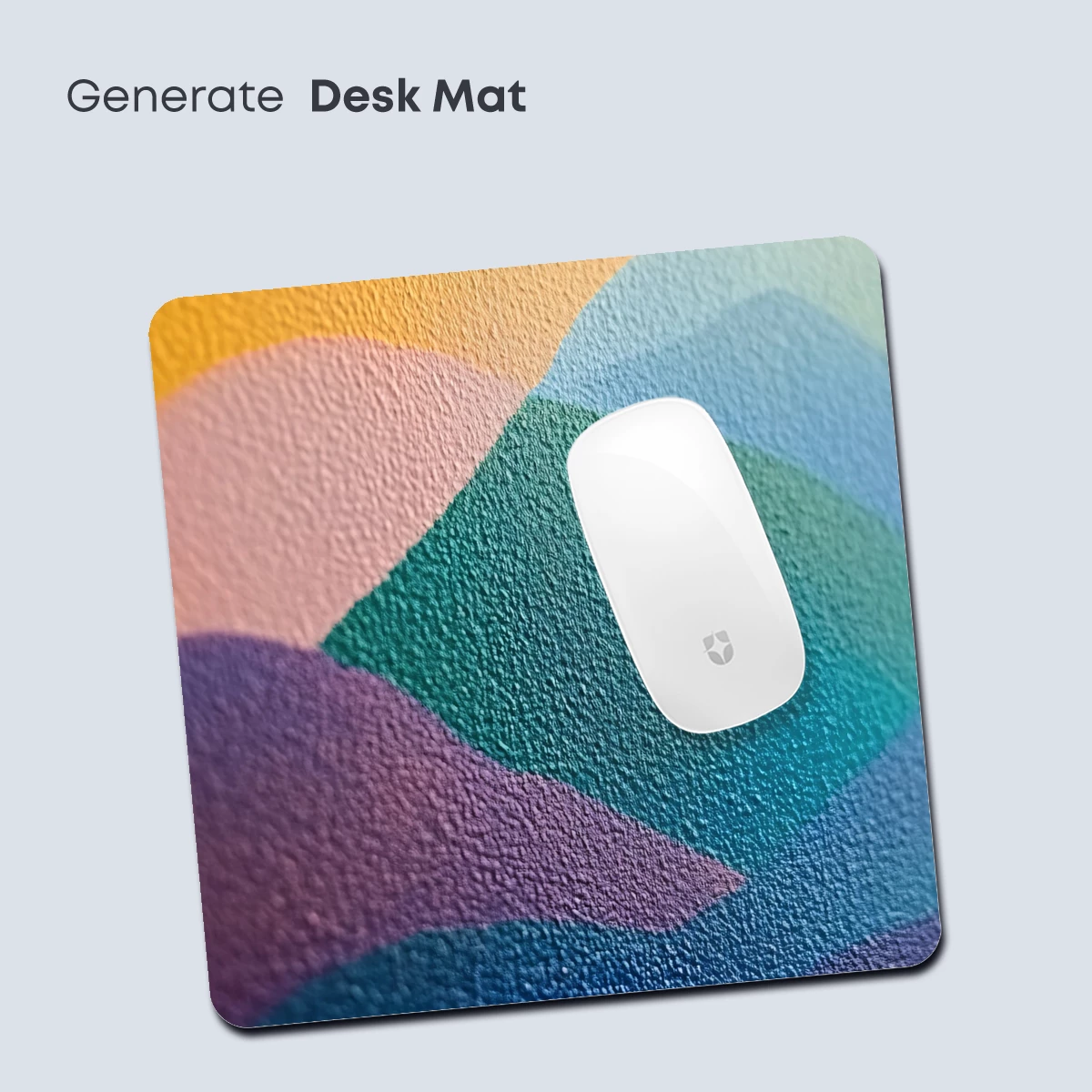 Abstract Color Fusion: Textured Rainbow Waves - Image 4