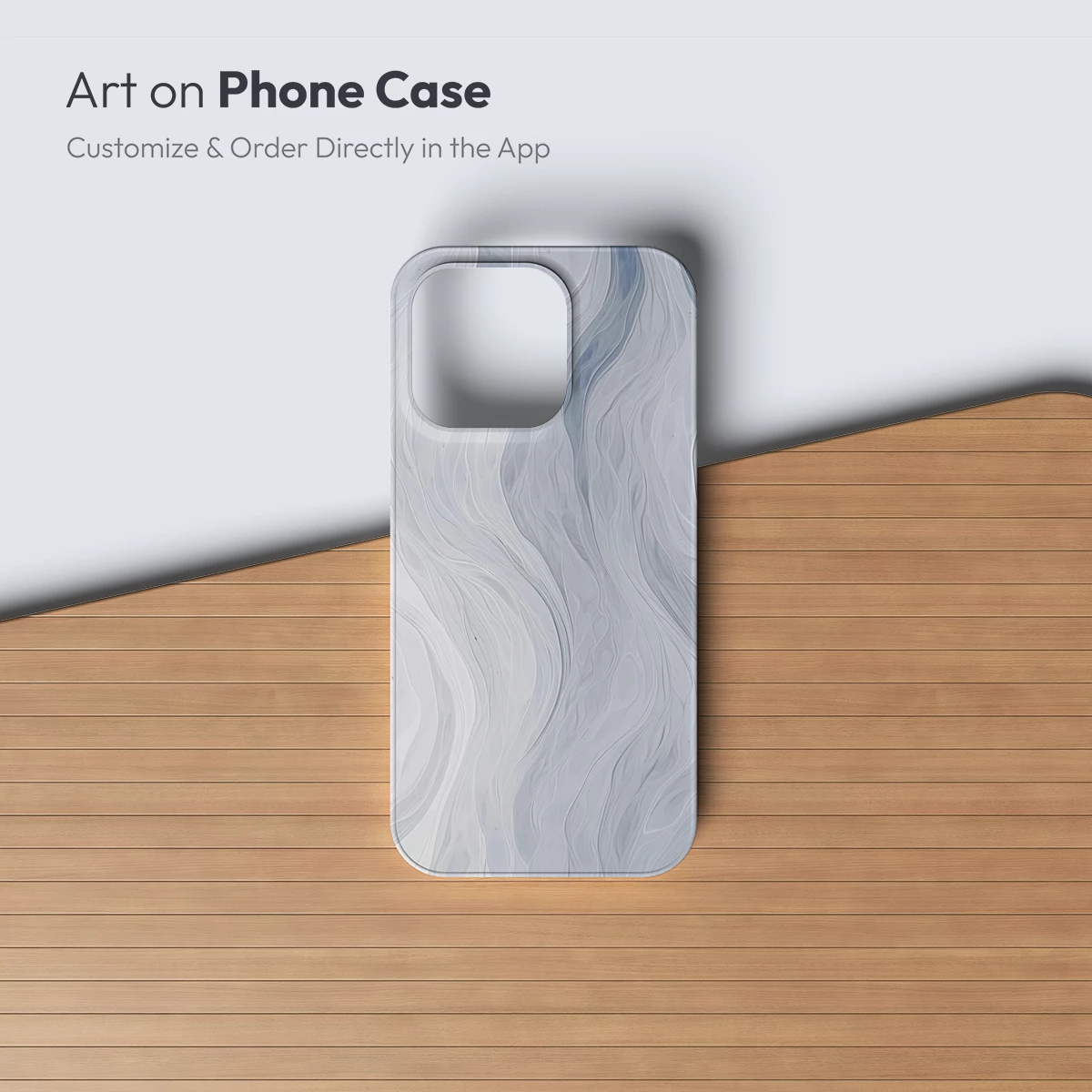 Ethereal Flow: Abstract Liquid Waves in Monochrome - Image 2