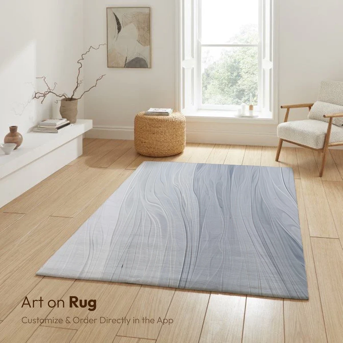 Ethereal Flow: Abstract Liquid Waves in Monochrome - Image 5