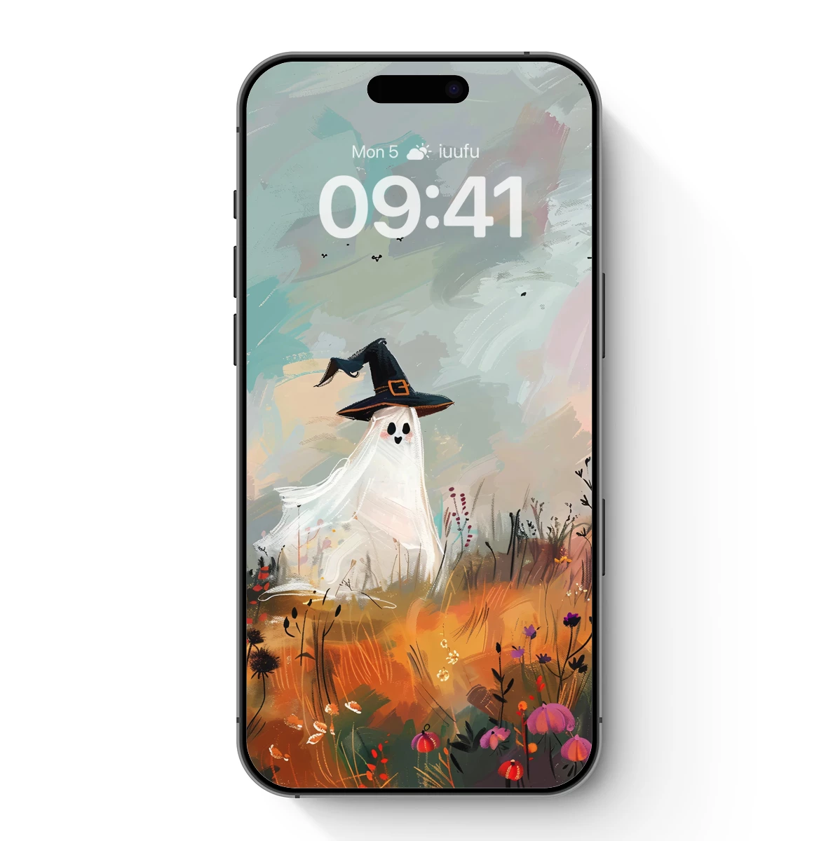 Ghostly Witch in Autumn Fields Ghostly Witch in Autumn Fields