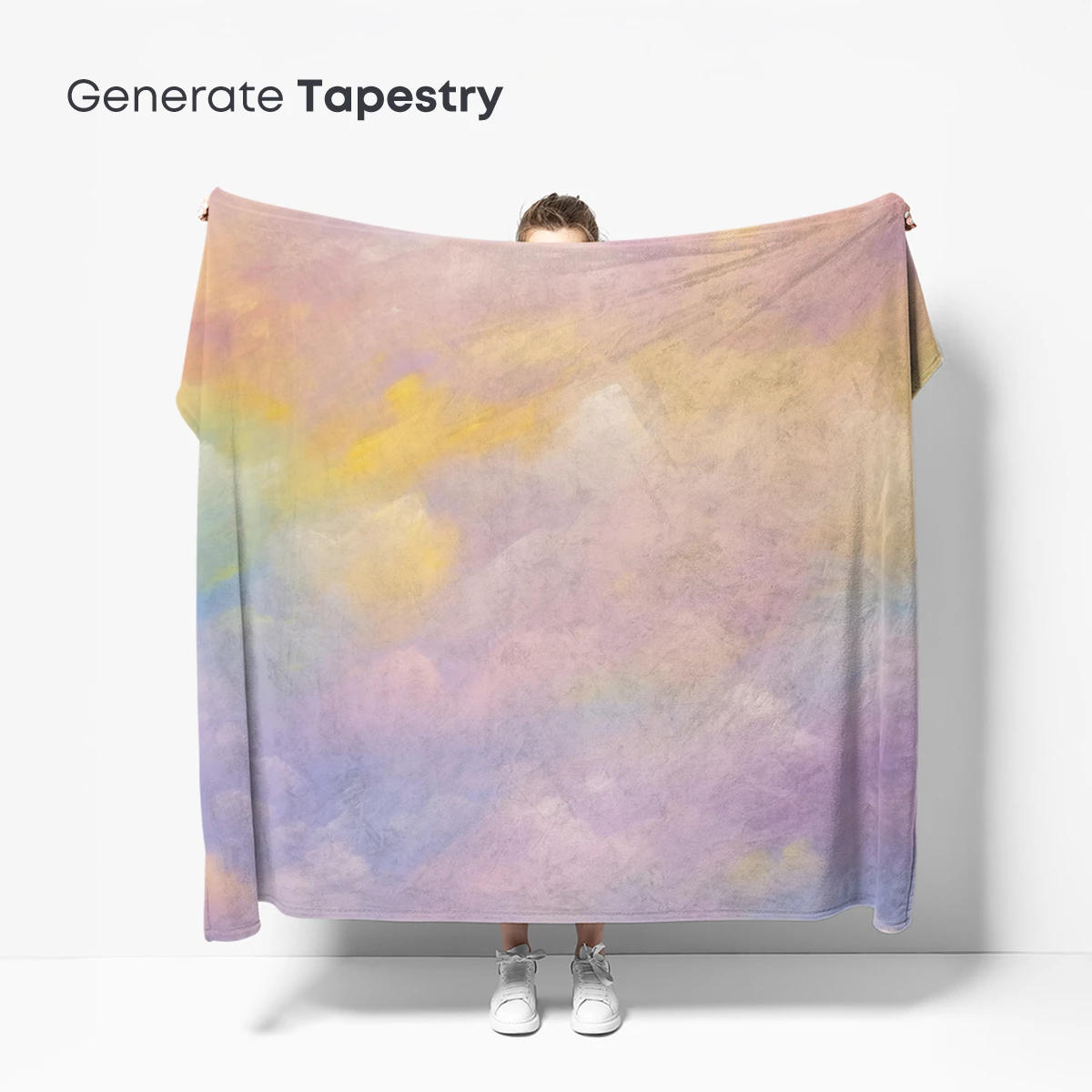 Pastel Cloud Symphony: Dreamy Sky Art - Image 5