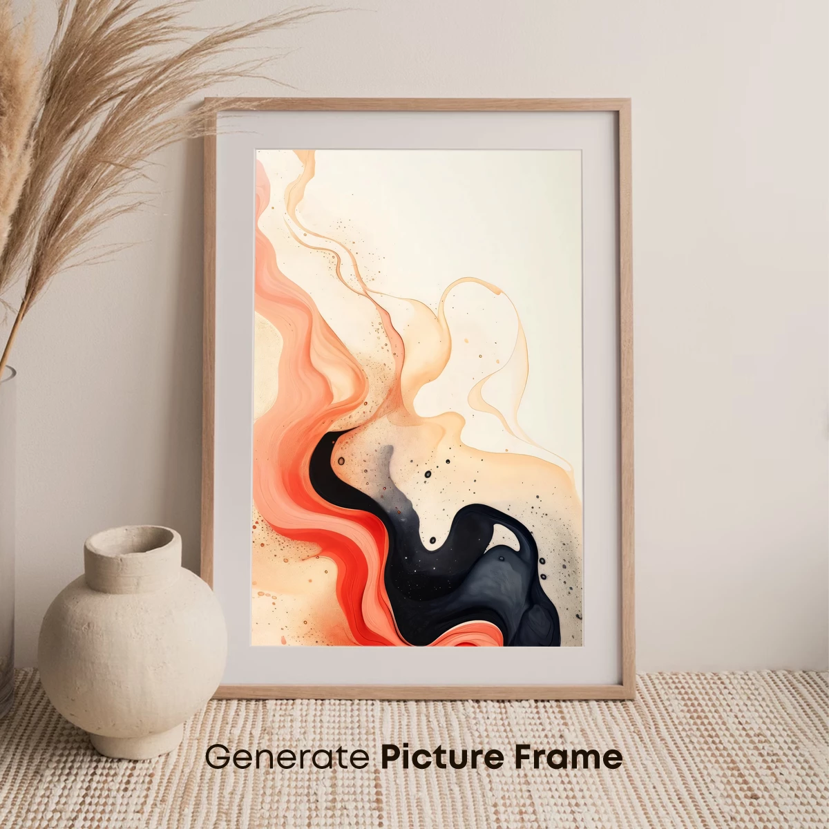 Fluid Fusion: Abstract Waves of Color - Image 7