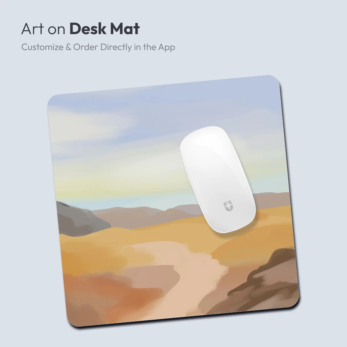 Desert Dune Odyssey: Abstract Landscape Art - Image 4