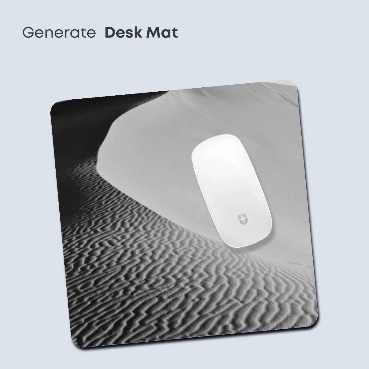 Desert Symphony: Ripples of Sand in Monochrome - Image 4