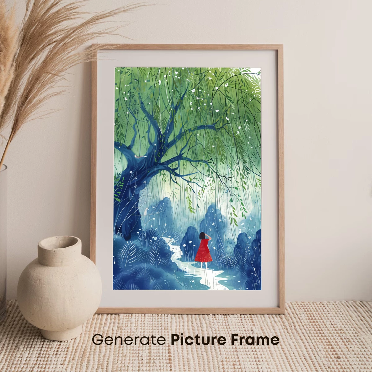 Enchanted Forest Whispers: A Red Cloak's Journey - Image 7