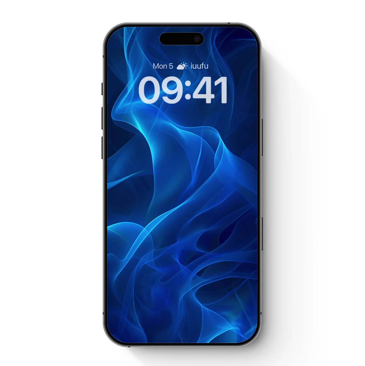 Blue Ethereal Waves: A Dance of Light and Shadow