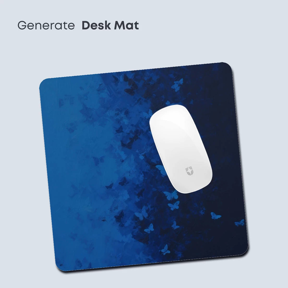 Blue Butterfly Cascade: Ephemeral Wings in Midnight Hues - Image 4