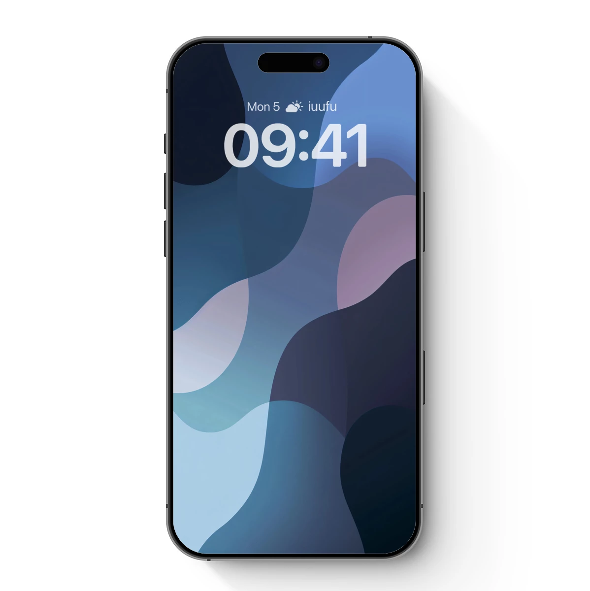 Fluid Blues: Abstract Waves in Harmony