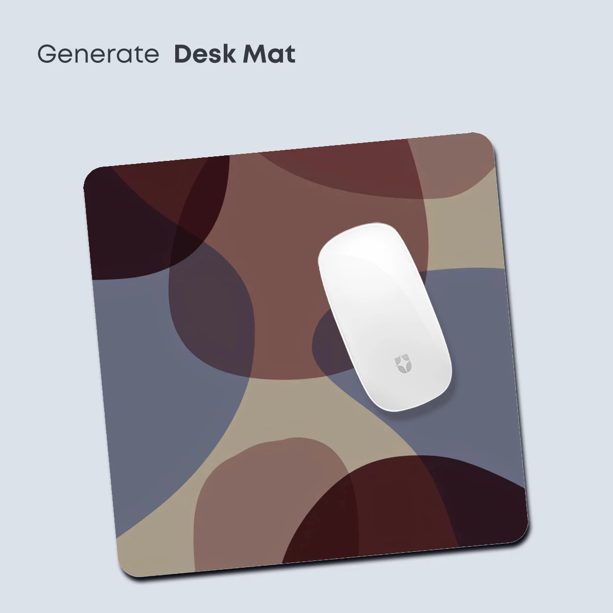 Abstract Fusion: Earthy Tones and Fluid Shapes - Image 4