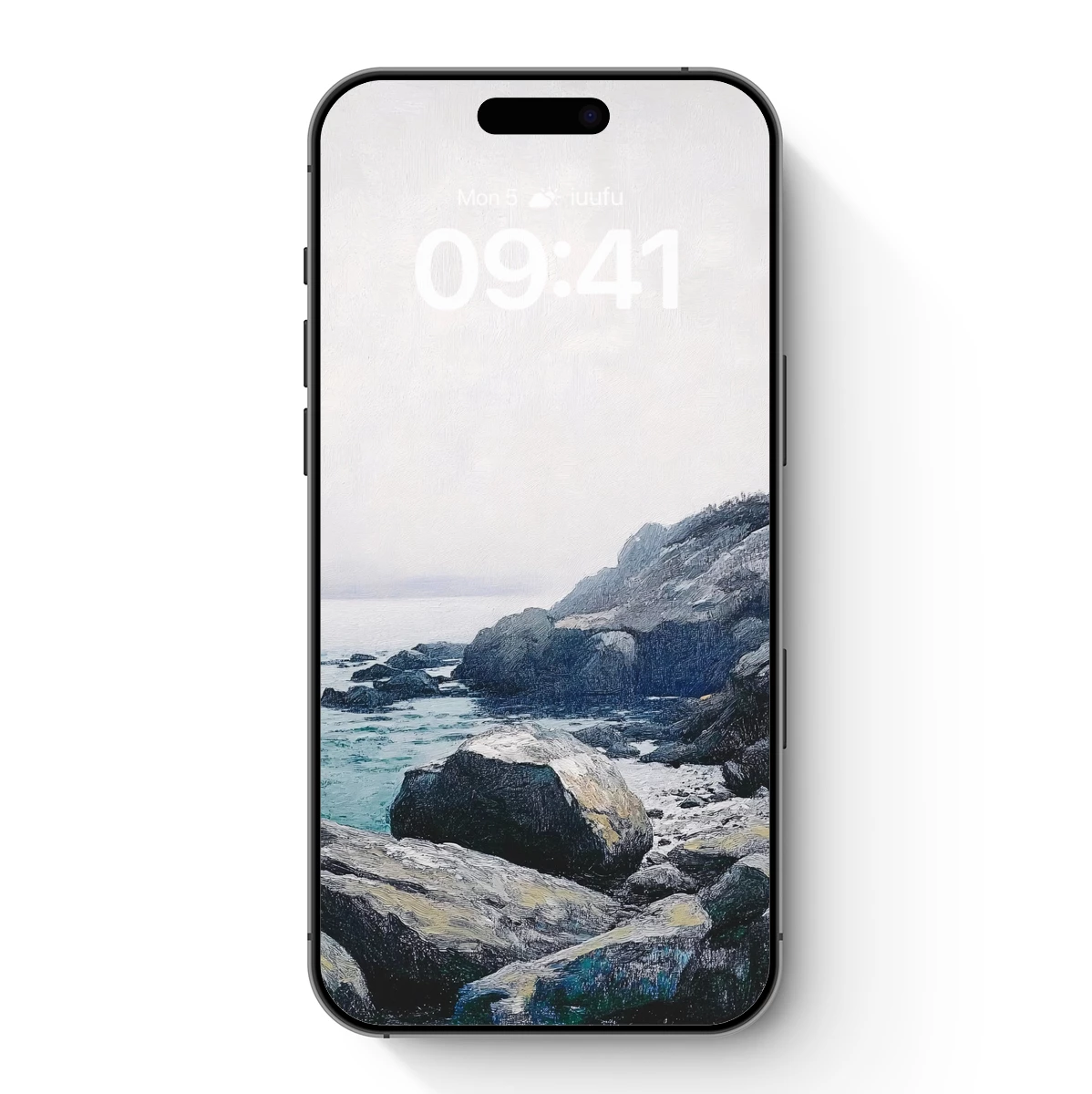 Misty Coastal Cliffs: A Textured Odyssey