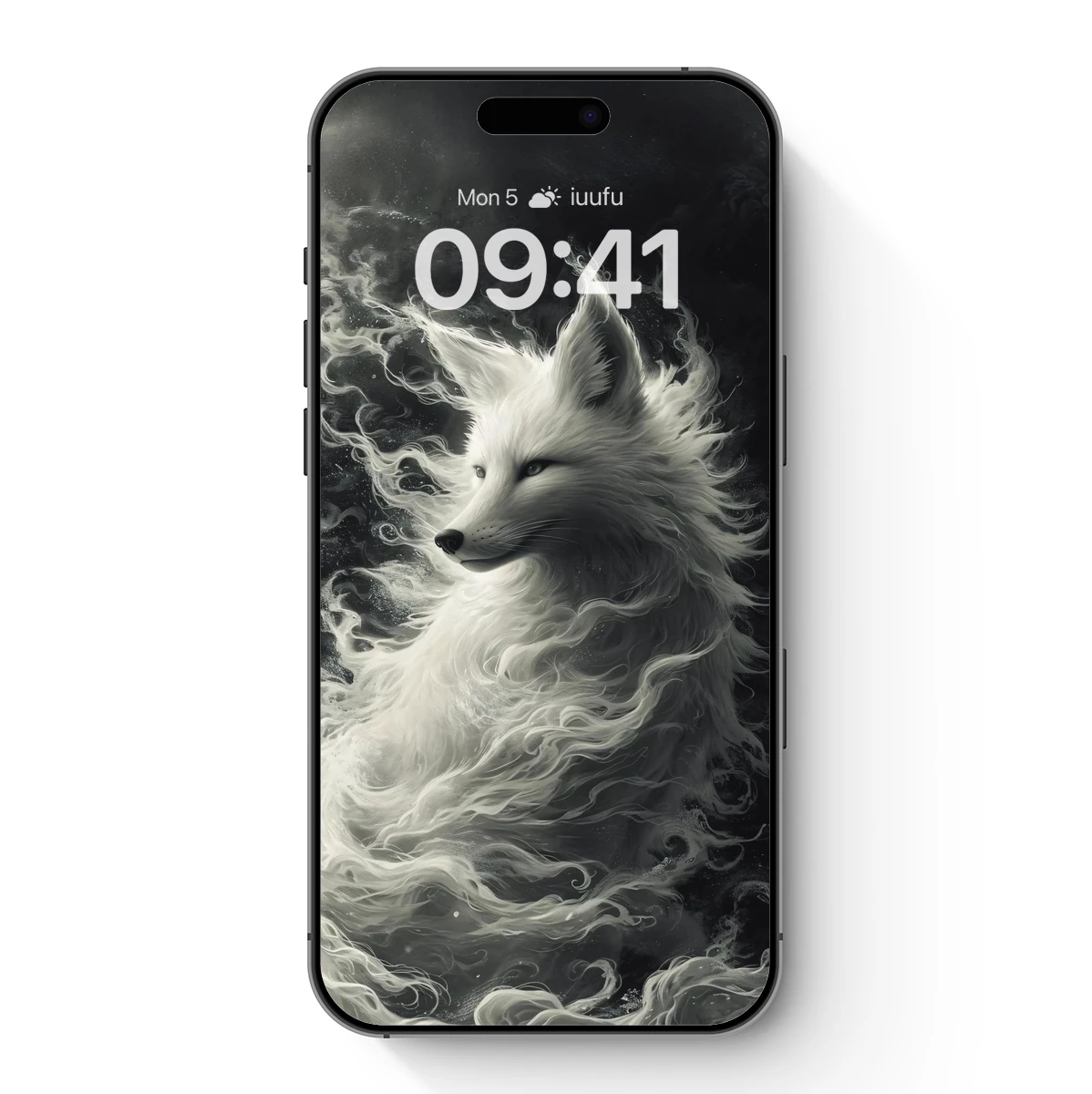 Ethereal Fox in Misty Dreamscape