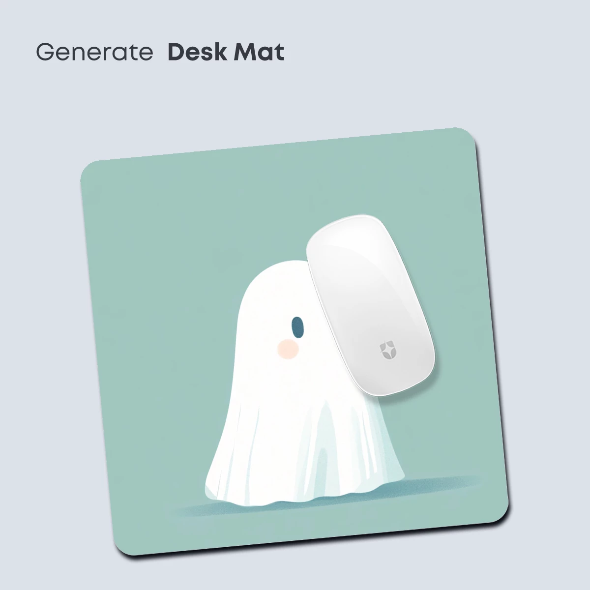 Cute Ghostly Spirit in Pastel Serenity - Image 4