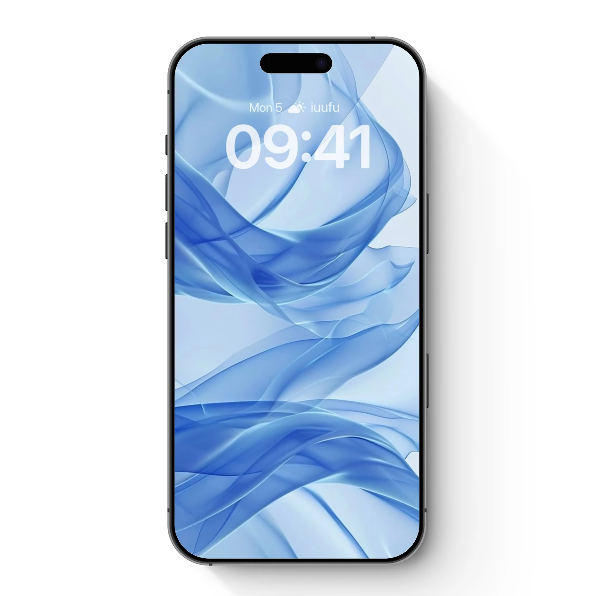 Ethereal Blue Whispers: A Dance of Silk Ribbons