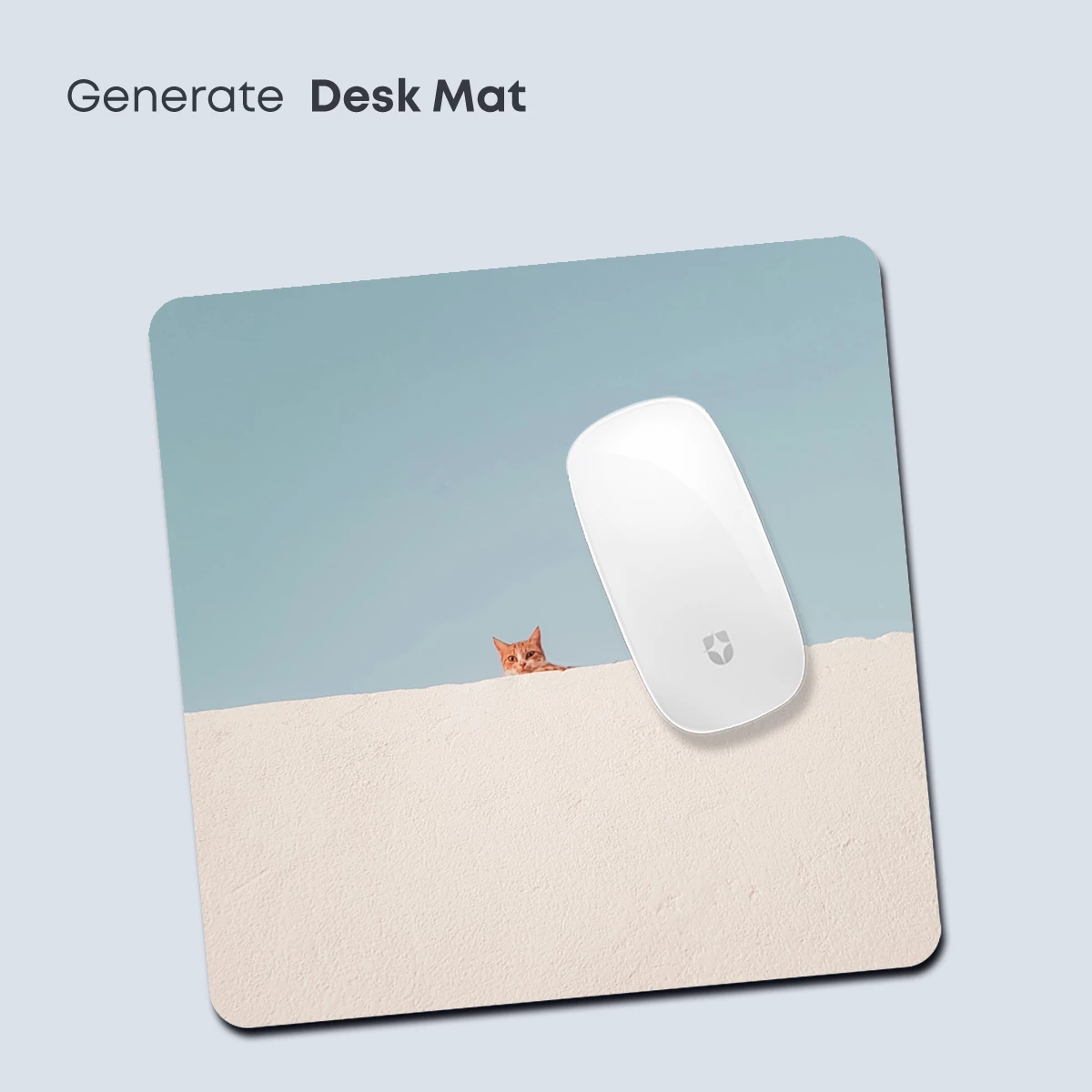 Curious Cat Peeking Over White Wall - Image 4