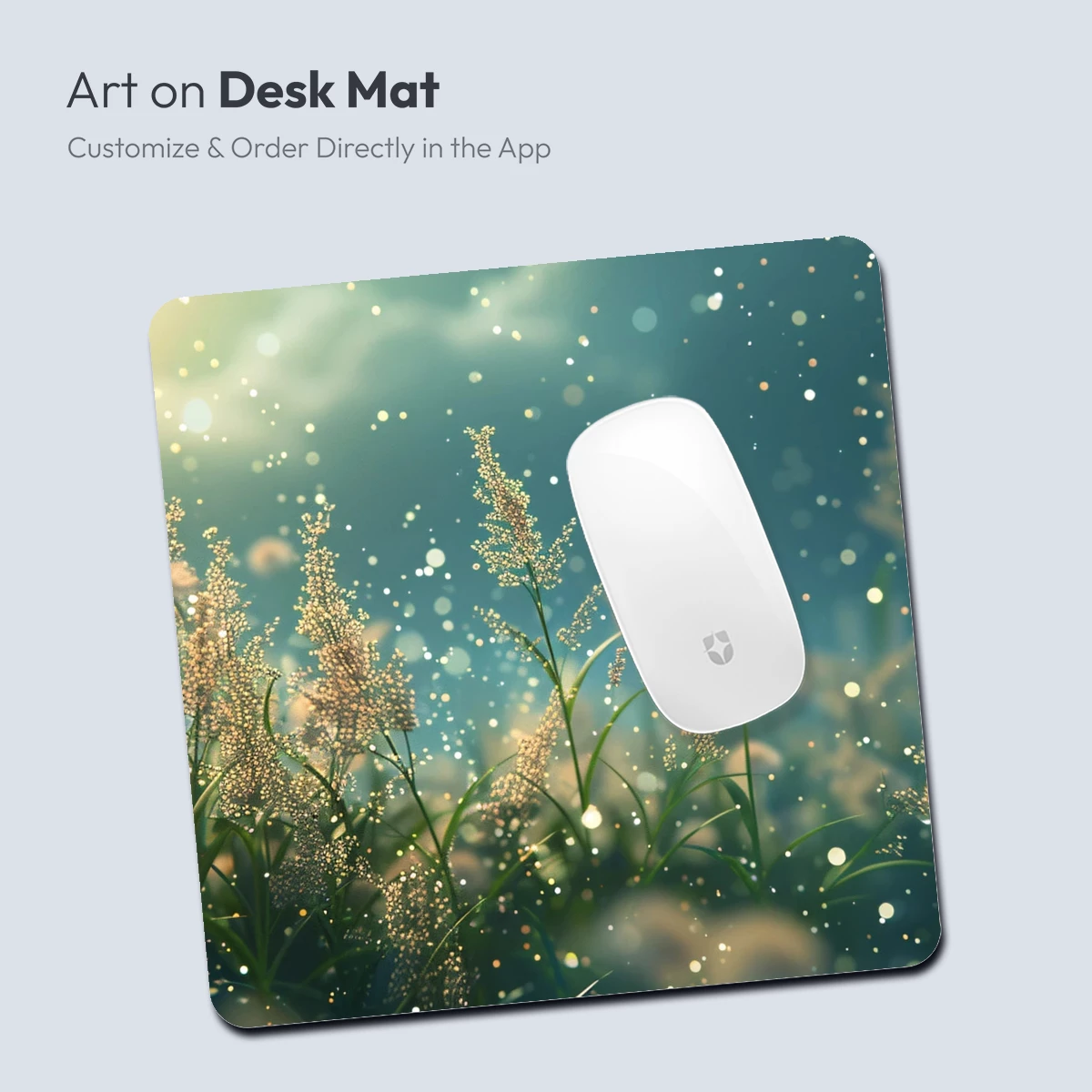 Enchanted Meadow Glow: Sunlit Grasses in Dreamy Harmony - Image 3