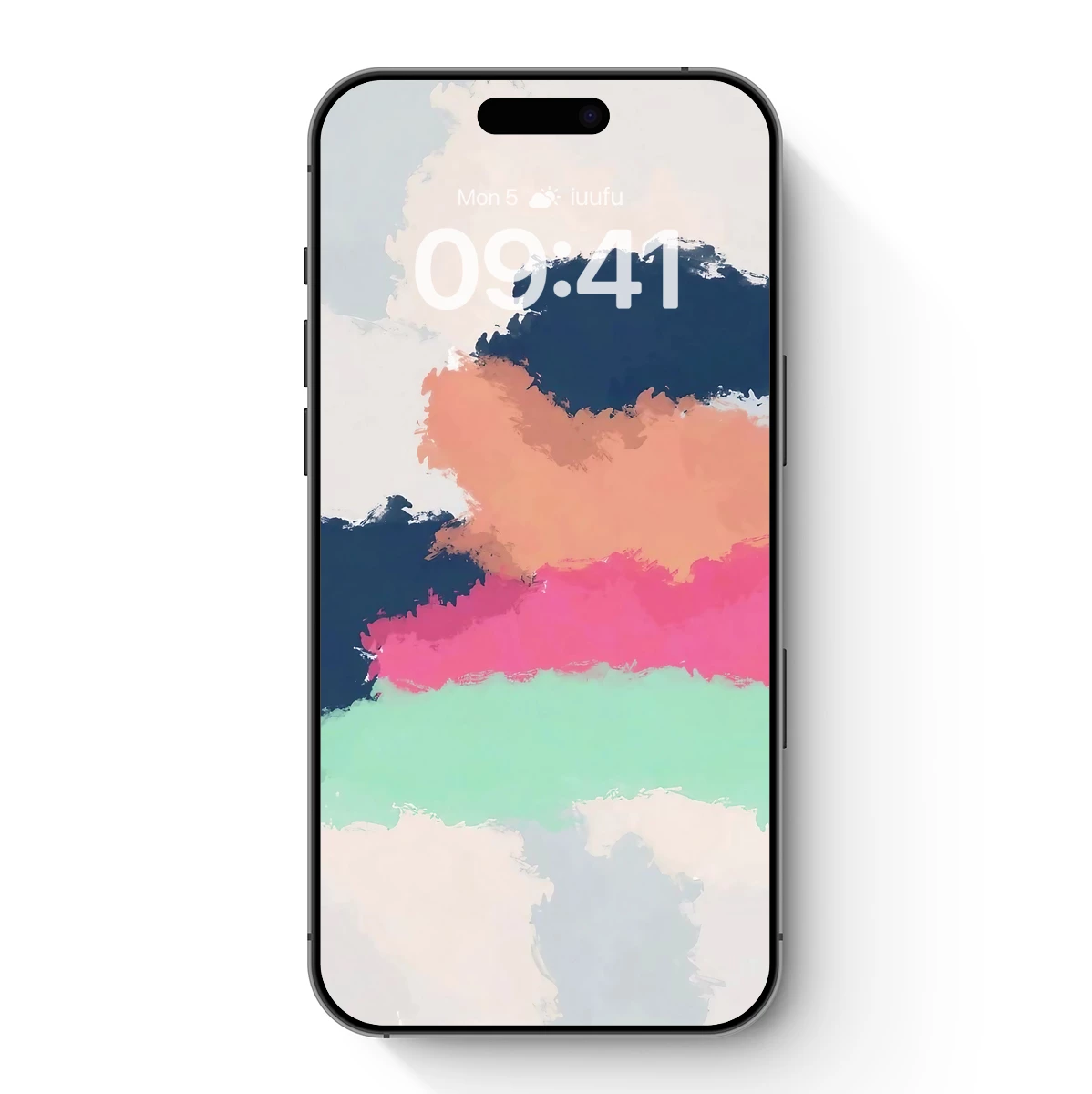 Abstract Brushstroke Symphony