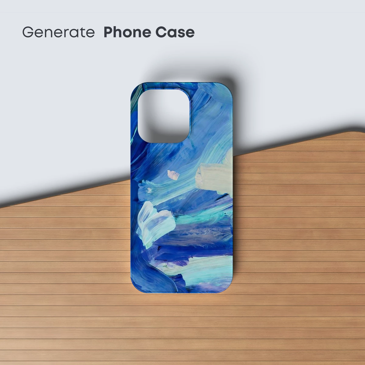 Abstract Ocean Symphony: Brushstroke Waves - Image 3