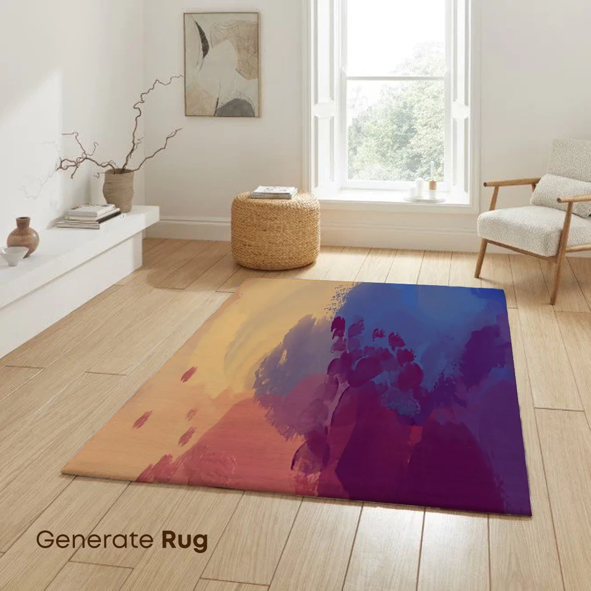 Abstract Symphony in Warm Tones - Image 6