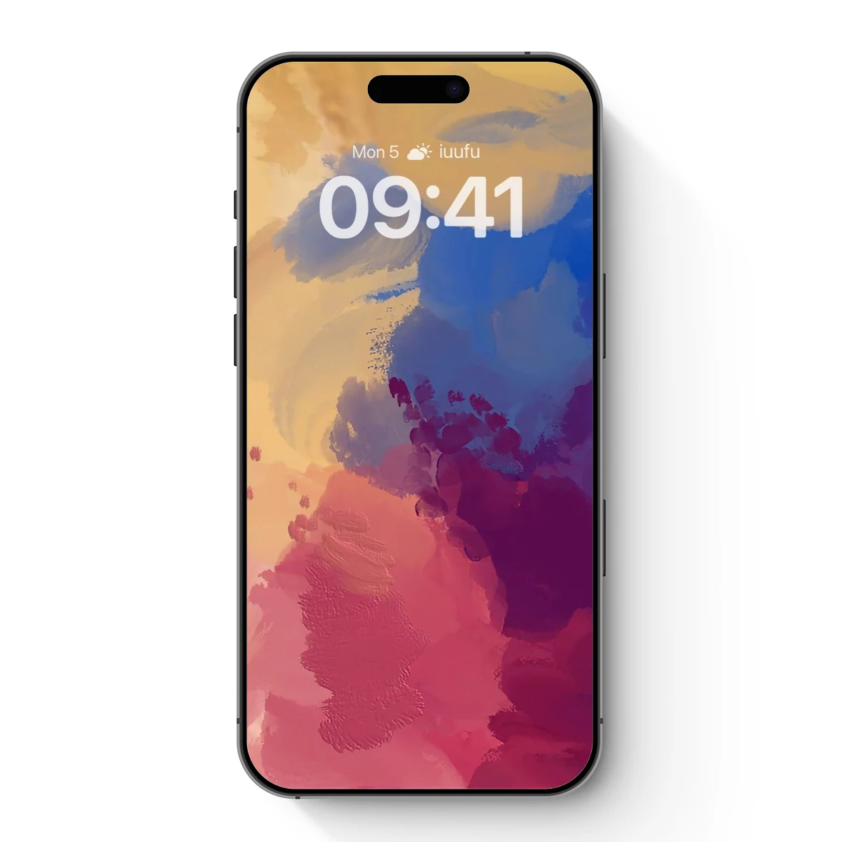 Abstract Symphony in Warm Tones