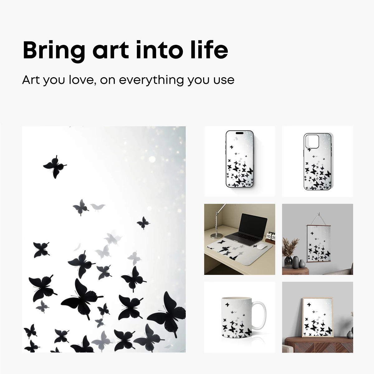 Ethereal Butterfly Swarm - Image 2