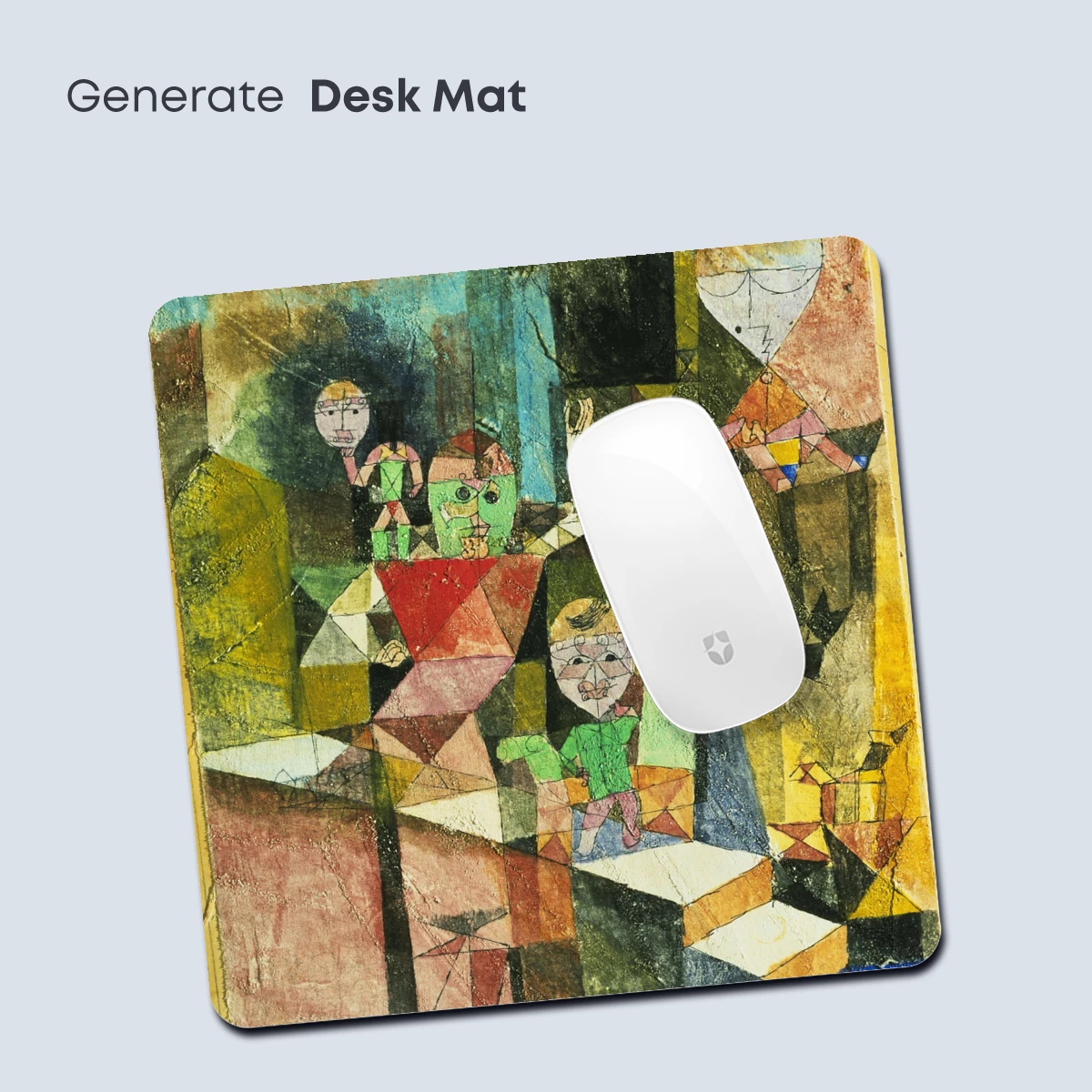 Cubist Family Gathering: Geometric Harmony in Chaos - Image 4