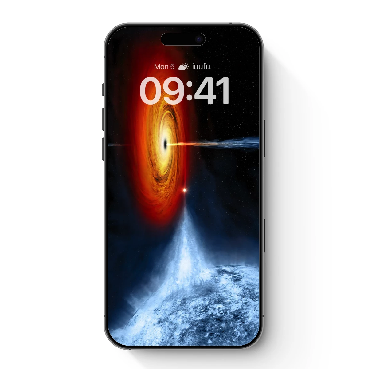 Cosmic Vortex: Black Hole's Dance with a Star