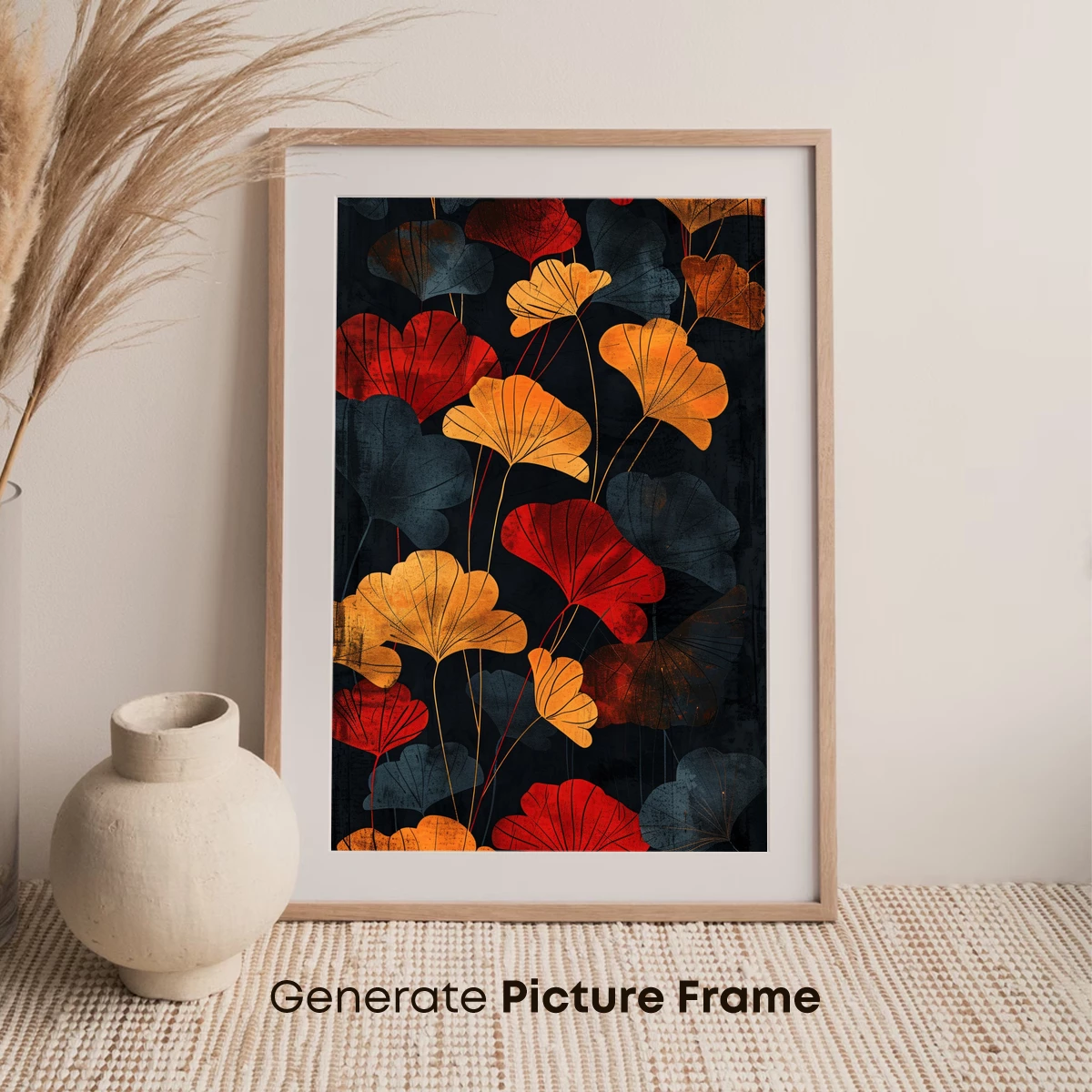 Autumn Ginkgo Symphony: Vibrant Leaves in Harmony - Image 7