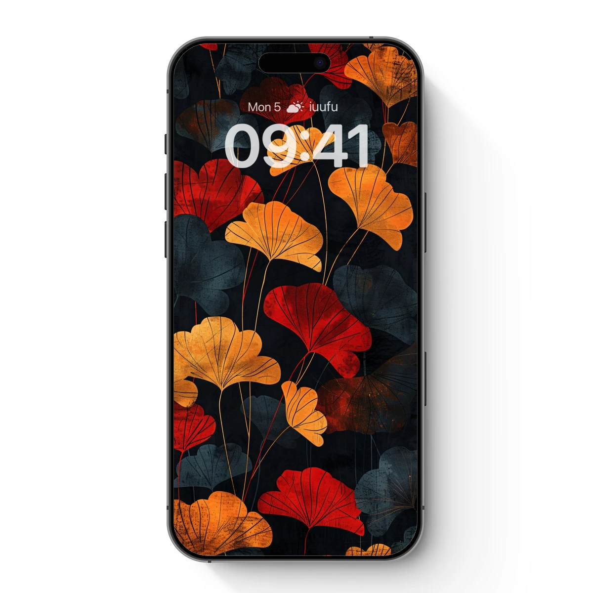 Autumn Ginkgo Symphony: Vibrant Leaves in Harmony