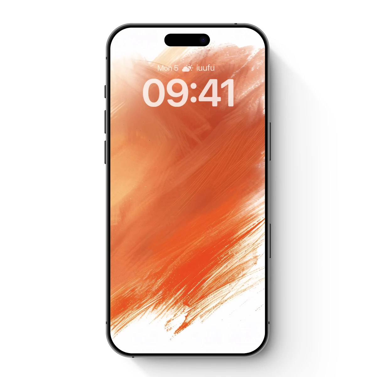 Abstract Brushstroke Symphony in Warm Tones