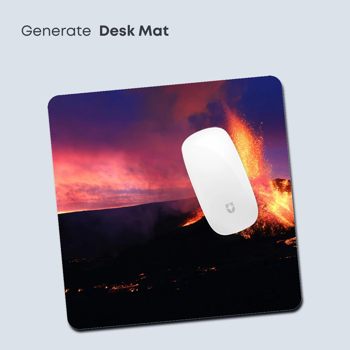 Erupting Volcano at Dusk: Nature's Fiery Symphony - Image 4